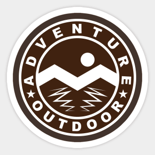 adventure outdoor Sticker